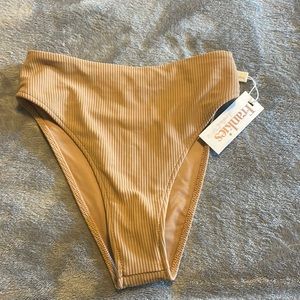 Frankie’s Bikini Jumbo Bottoms. BRAND NEW with tags! Sand color. Size XS
